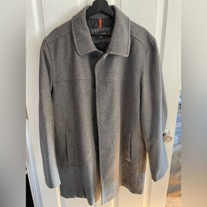 Dockers Gray Wool Blend Coat Size XL